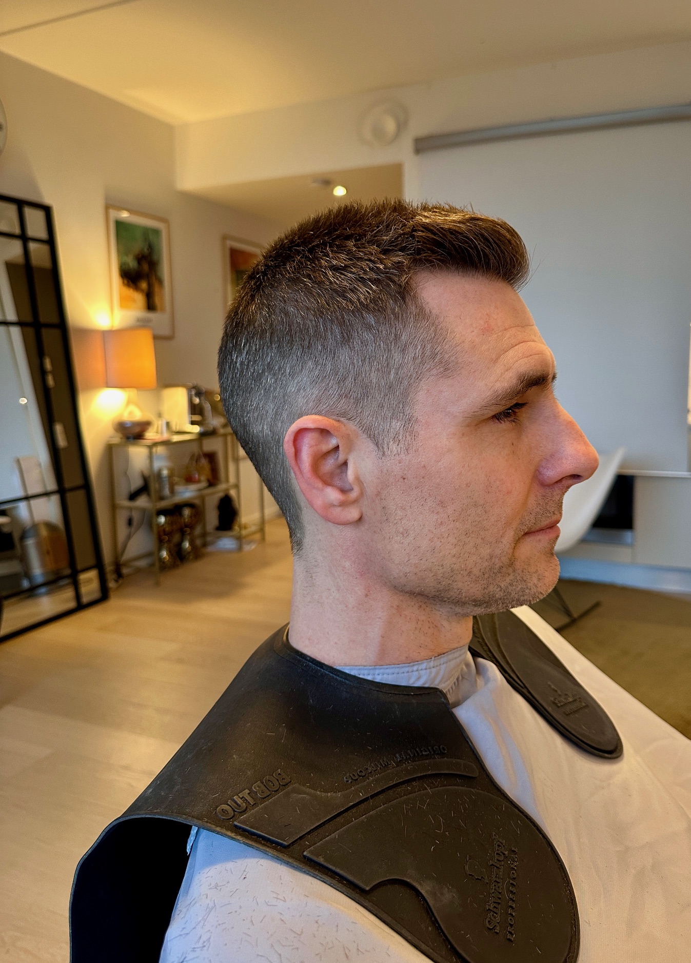 Hårklipning resultat