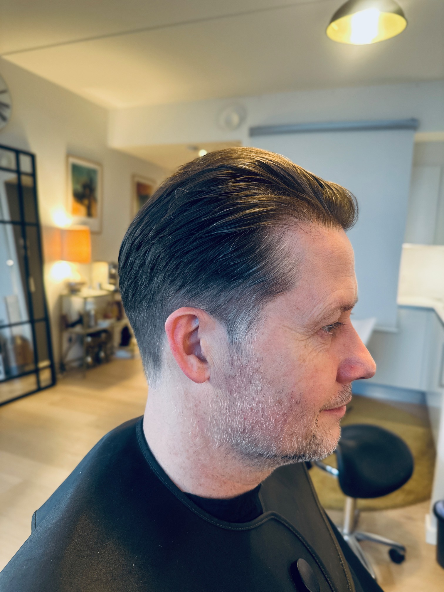 Hårklipning resultat