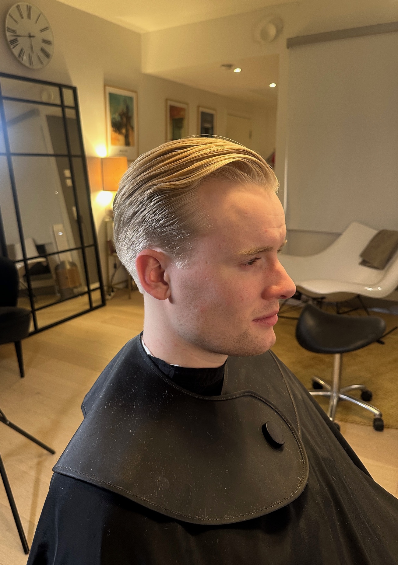 Hårklipning resultat